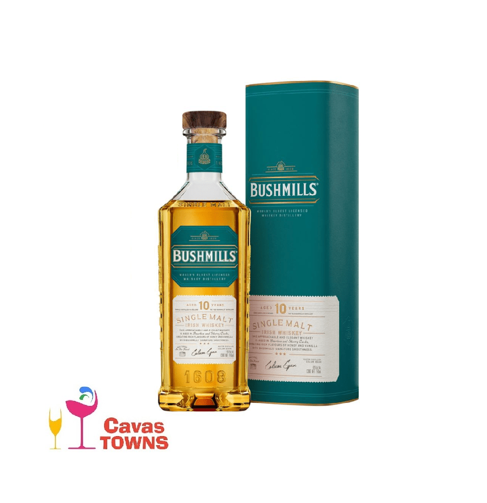 Whiskey Bushmills 10 Años 750 ml - Cavas Towns Whiskey Bushmills 10 Años 750 ml - Cavas Towns