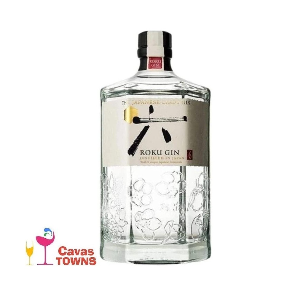 Ginebra Suntory Roku 700ml - Cavas Towns Ginebra Suntory Roku 700ml - Cavas Towns