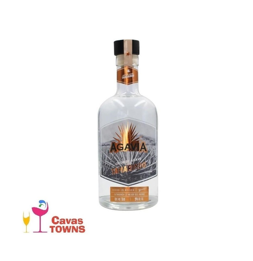 Licor De Agave Agavia Tamarindo 750ml - Cavas Towns Licor De Agave Agavia Tamarindo 750ml - Cavas Towns