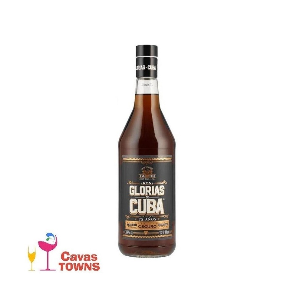 Ron Glorias De Cuba Oscuro 940 ml - Cavas Towns Ron Glorias De Cuba Oscuro 940 ml - Cavas Towns