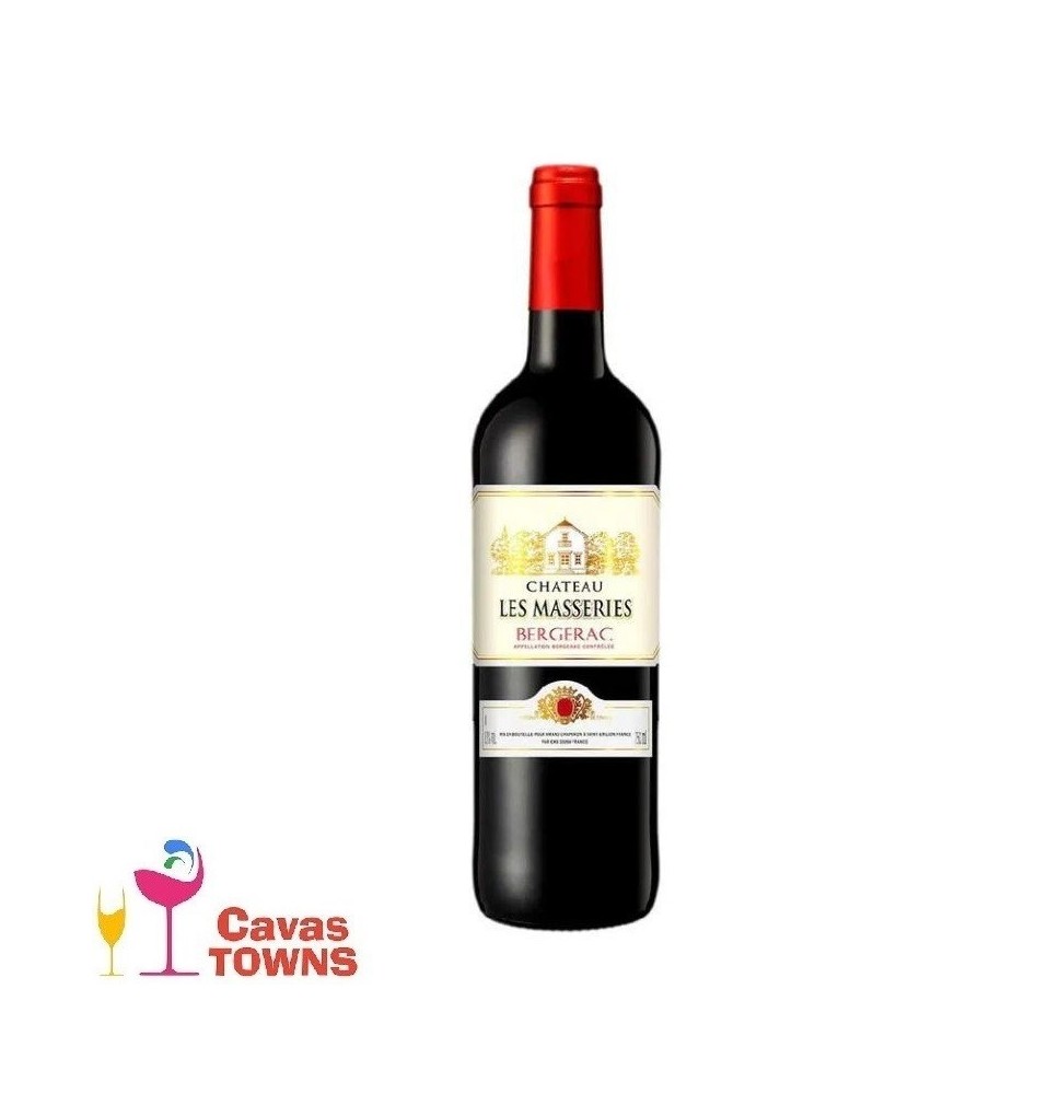 Vino Tinto Chateau Les Masseries 750 ml - Cavas Towns Vino Tinto Chateau Les Masseries 750 ml - Cavas Towns