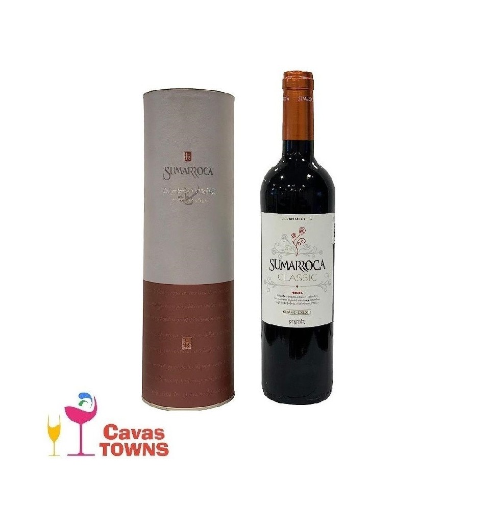 Vino Tinto Español Sumarroca Negre 750 ml - Cavas Towns Vino Tinto Español Sumarroca Negre 750 ml - Cavas Towns