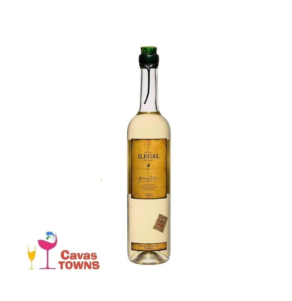 Mezcal Ilegal Reposado 700 ml - Cavas Towns Mezcal Ilegal Reposado 700 ml - Cavas Towns