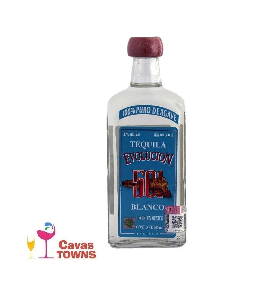 Tequila Evolucion 501 Blanco 700 ml - Cavas Towns Tequila Evolucion 501 Blanco 700 ml - Cavas Towns