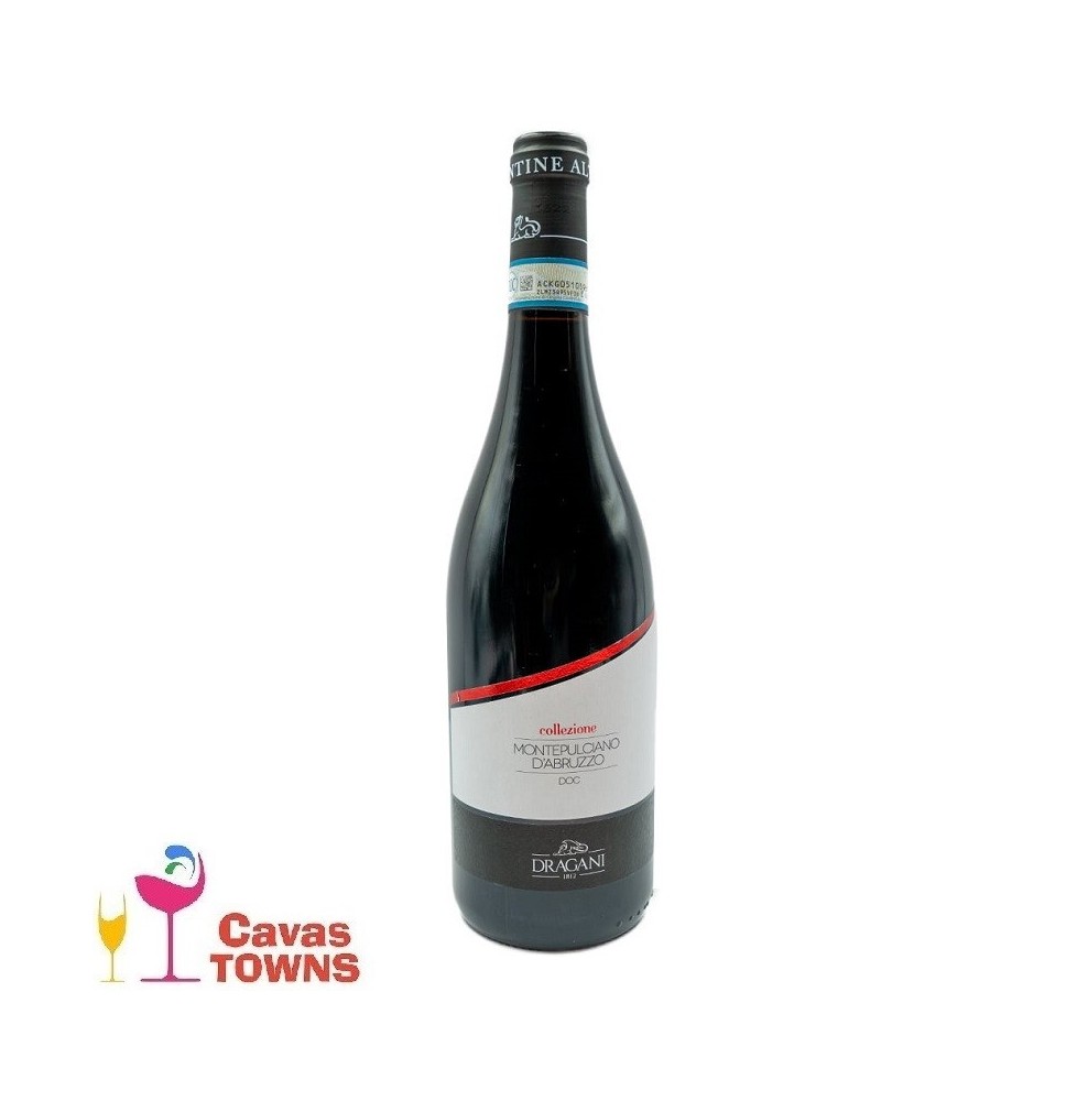 Vino Tinto Dragani Montepulciano D'Abruzzo 750 ml - Cavas Towns Vino Tinto Dragani Montepulciano D'Abruzzo 750 ml - Cavas Towns
