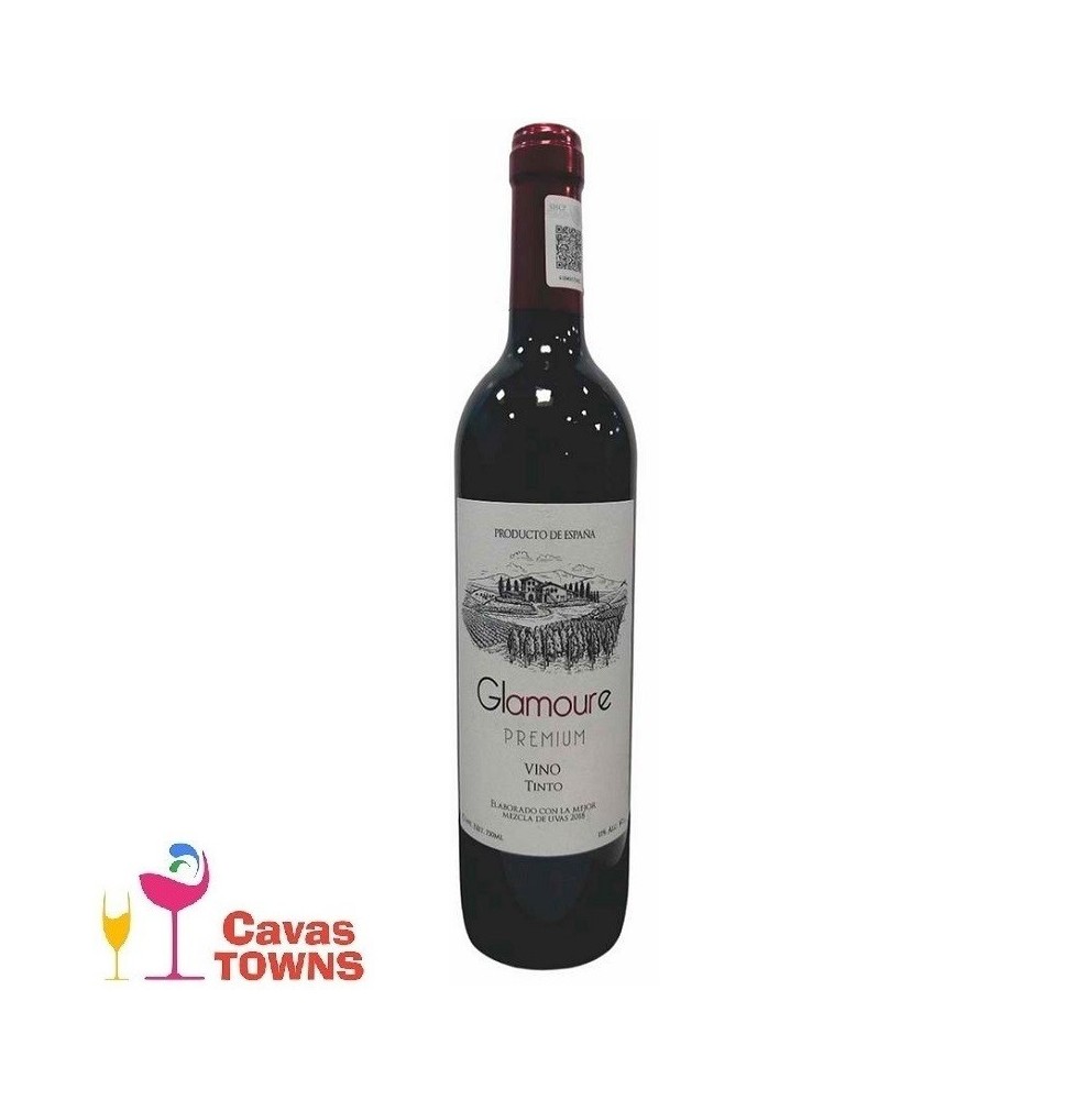 Vino Tinto Glamoure 750 ml - Cavas Towns Vino Tinto Glamoure 750 ml - Cavas Towns